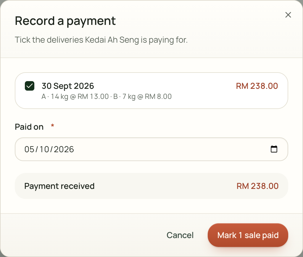 A family business in Kedah project screenshot